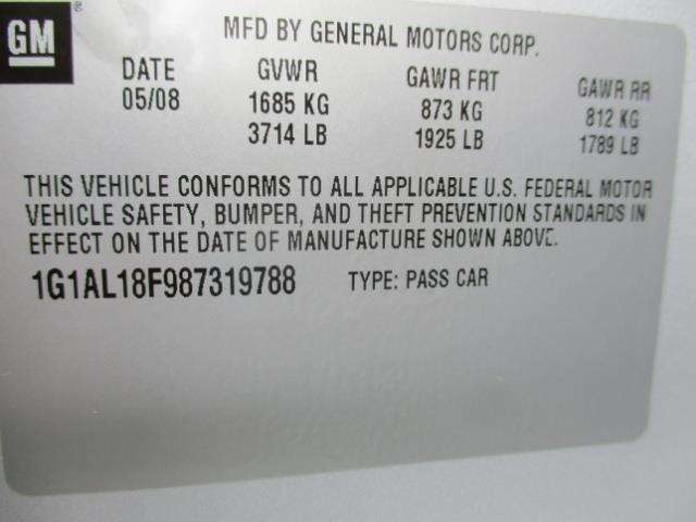 2008 Chevrolet Cobalt LT 2Dr Coupe